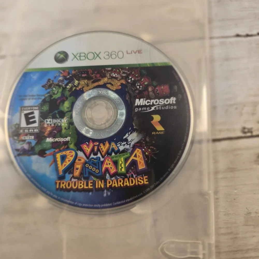 Viva Pinata Trouble in Paradise Xbox 360 Microsoft Rare Video Game Disc Only